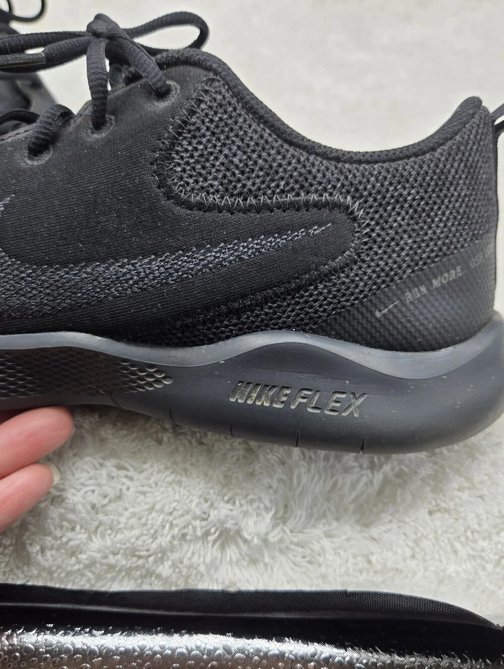 Nike Flex Experience Run 'Black Dark Smoke Grey' Sz 11.5